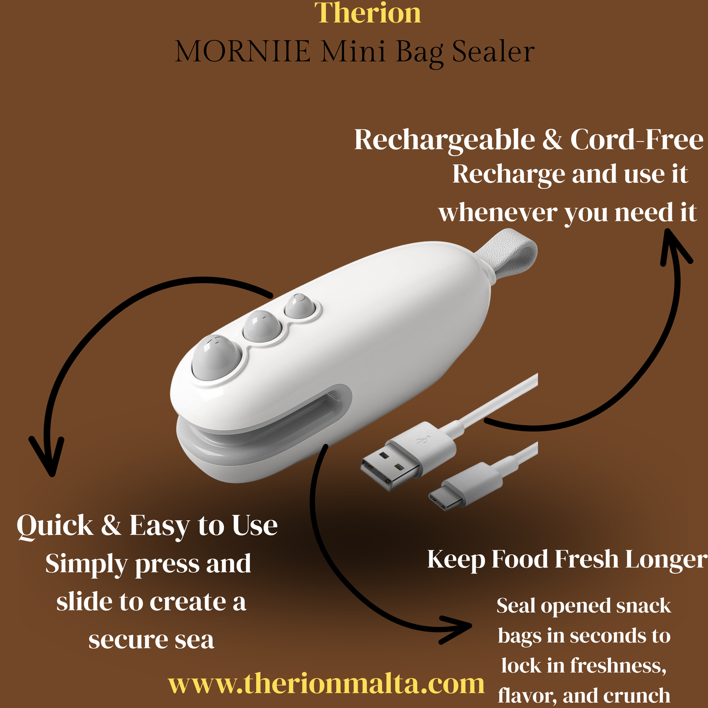 MORNIIE Mini Bag Sealer